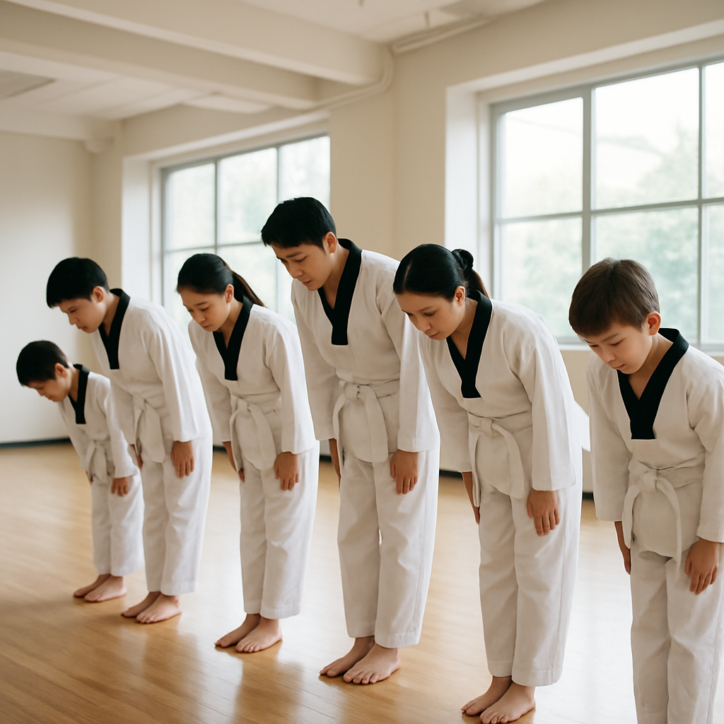 Compétition de taekwondo